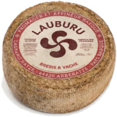Tomme mixte Lauburu, brebis et vache